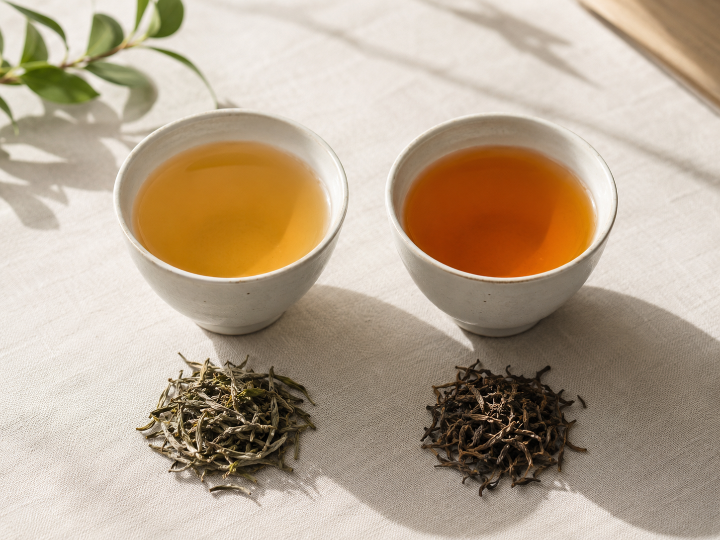 Darjeeling First Flush and Second Flush Tea Comparison